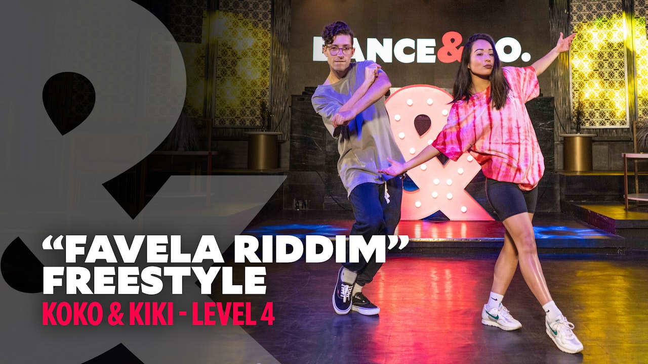 Kiki & Koko - "Favela Riddim" - Freestyle - Level 4
