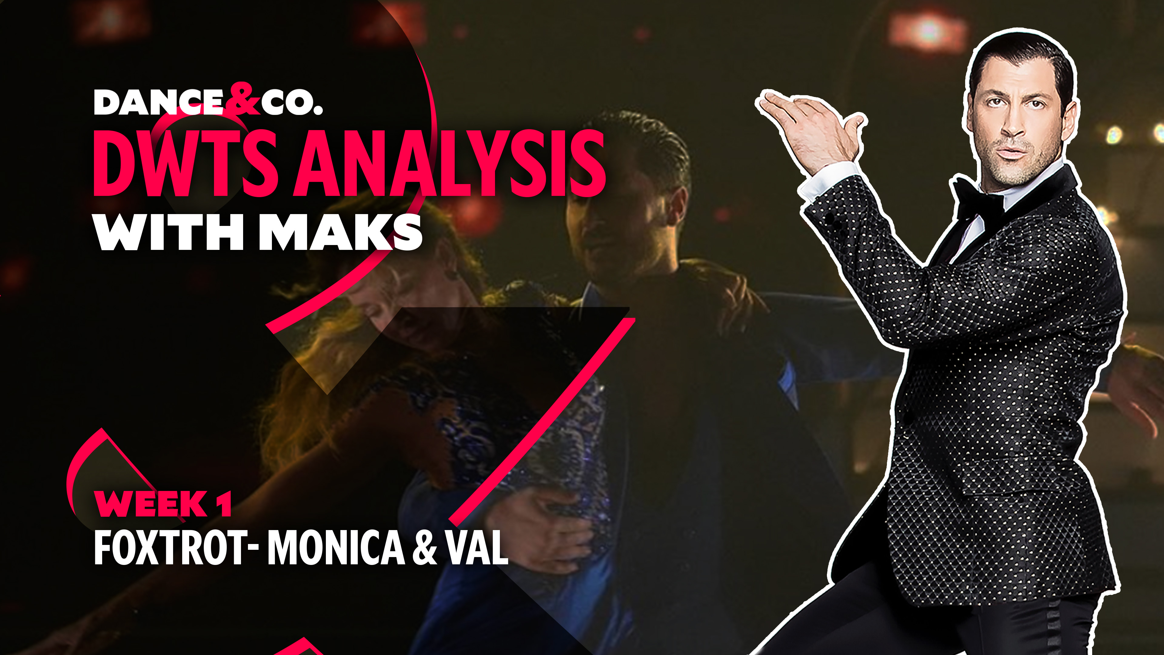 DWTS ANALYSIS: Week 1 - Monica Aldama & Valentin Chmerkovskiy's Foxtrot