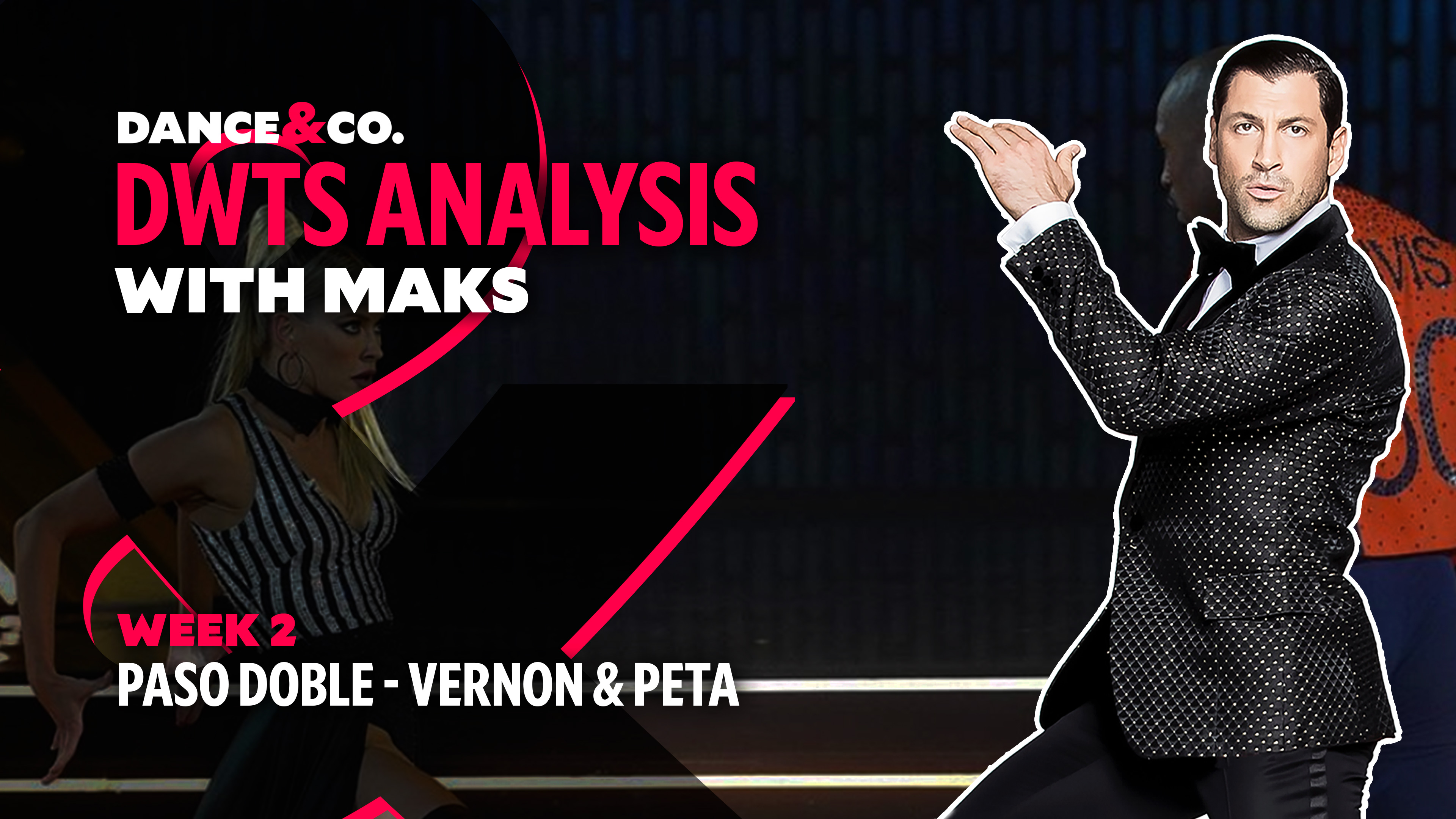DWTS MAKS ANALYSIS: Week 2 - Vernon Davis & Peta Murgatroyd's Paso Doble