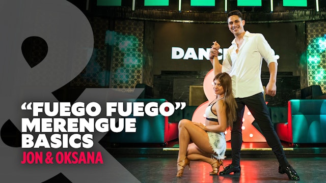 Jonathan & Oksana - "Fuego Fuego" - Merengue Basics - Level 1