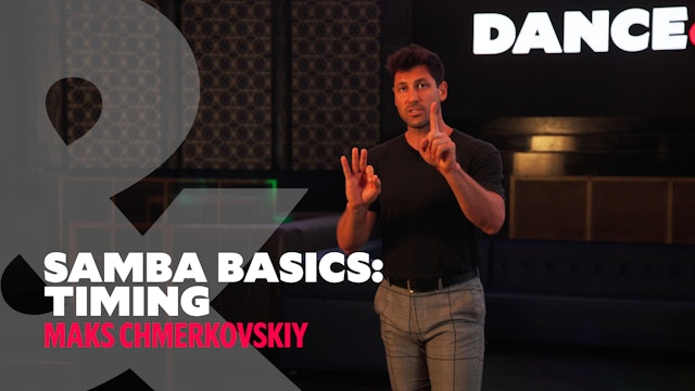 Samba Basics - "Basic Timing" w/ Maks Chmerkovskiy
