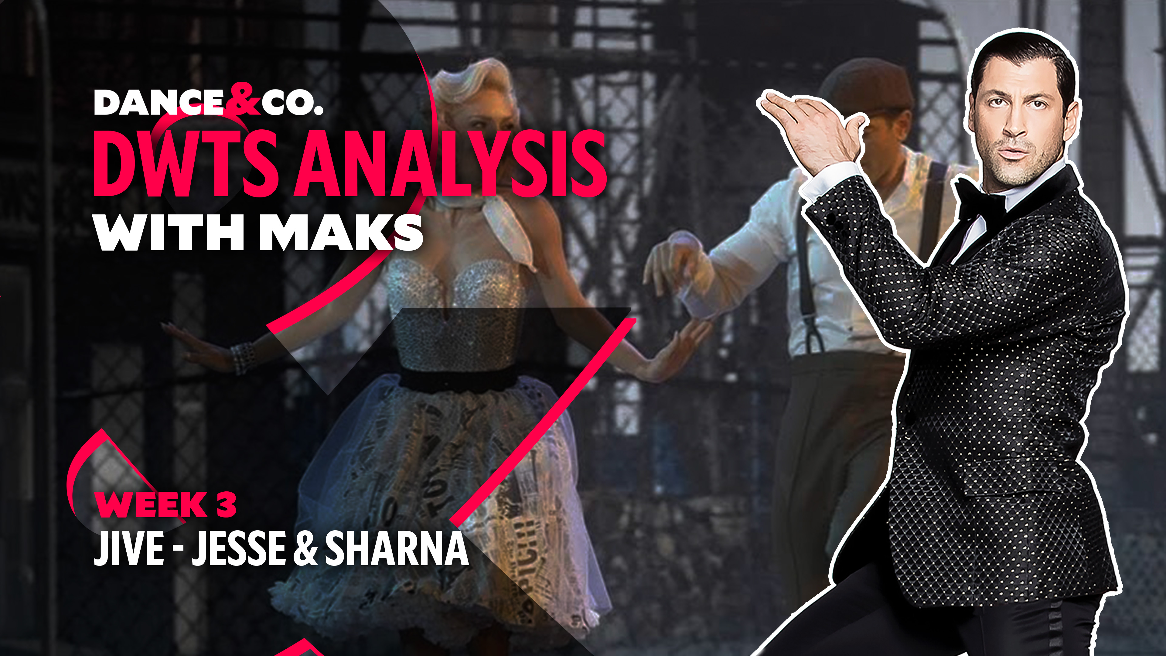 DWTS MAKS ANALYSIS: Week 3 - Jesse Metcalfe & Sharna Burgess's Jive