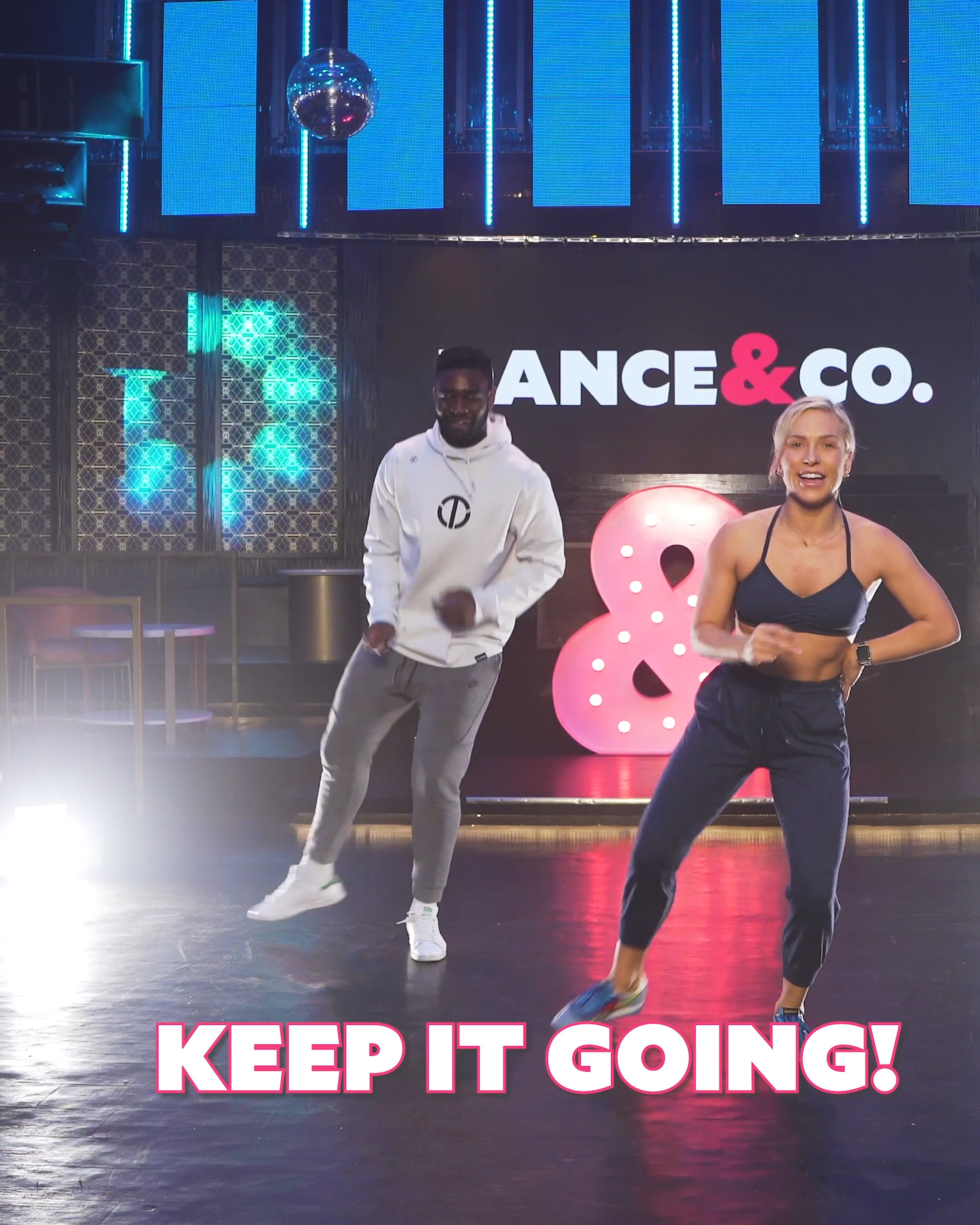 BLOOPERS: Sharna HIIT Jive ft. Keo 