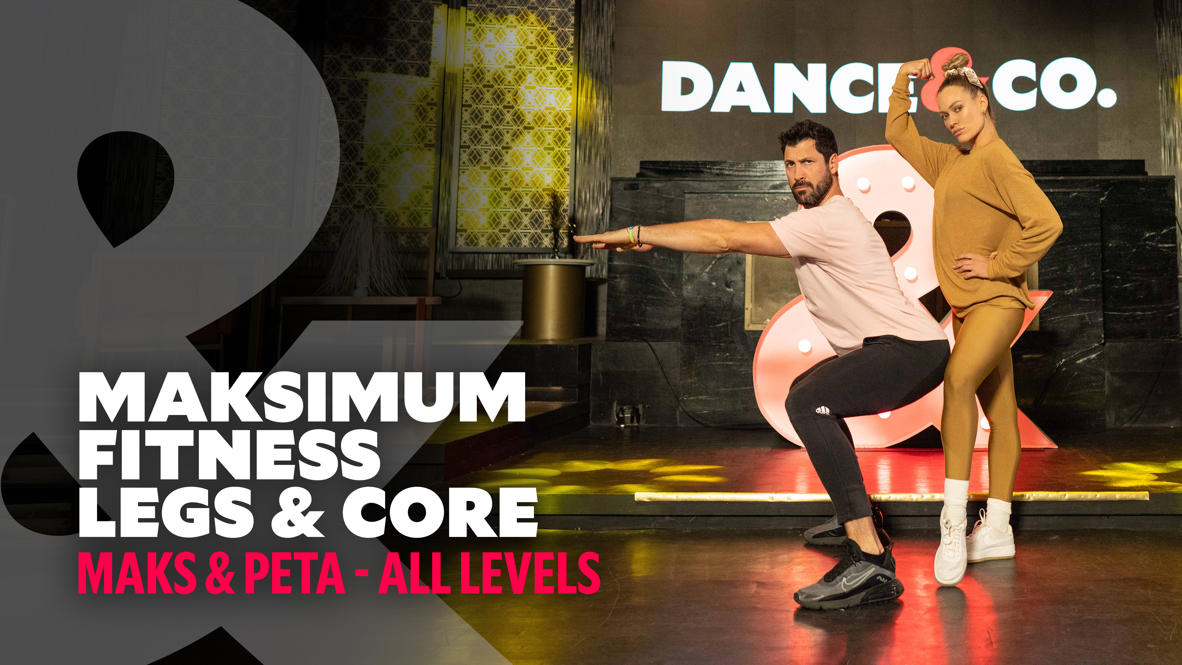 Maks & Peta - Maksimum Fitness: Legs & Core - All Levels