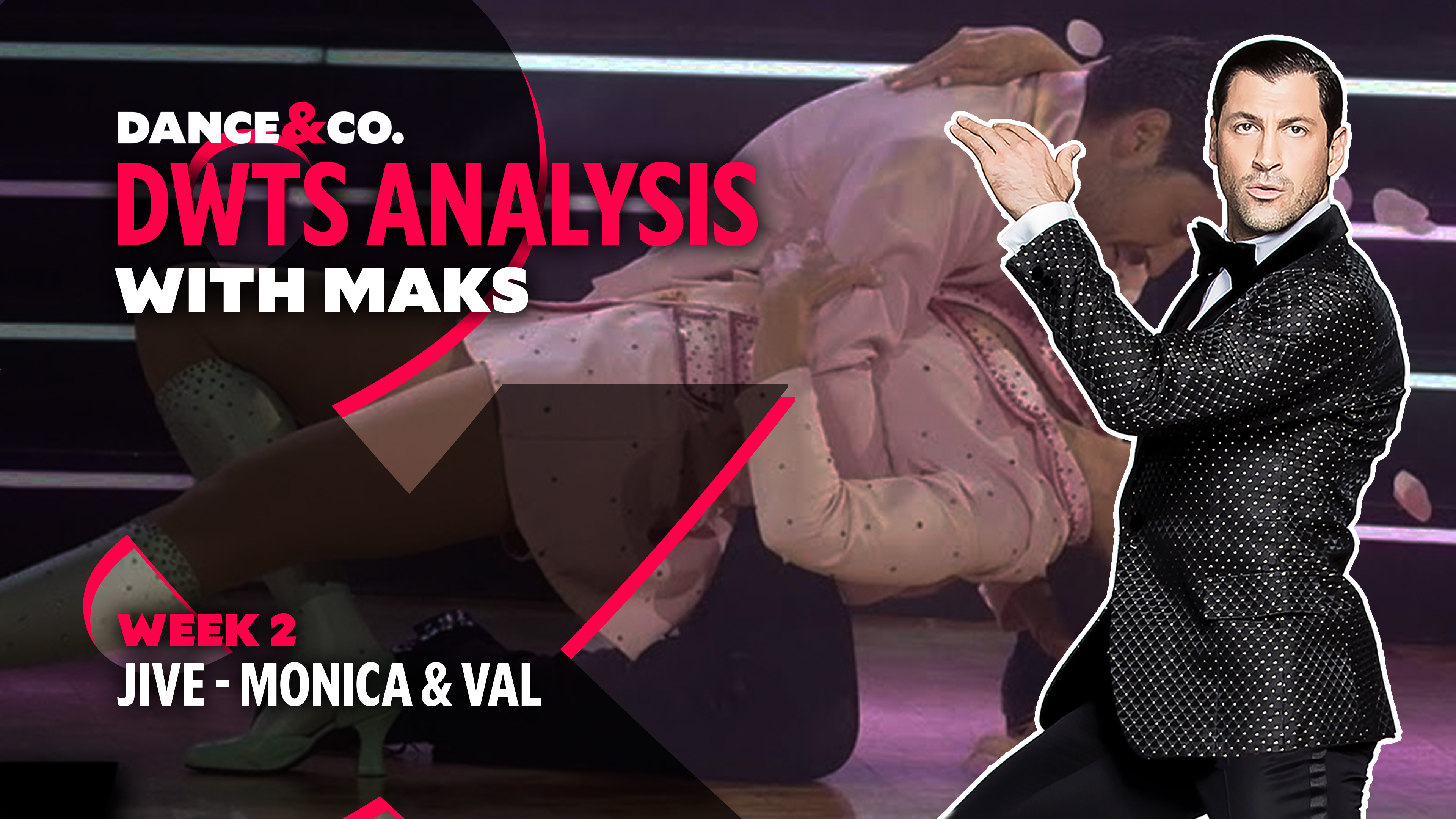 DWTS ANALYSIS: Week 2 - Monica Aldama & Valentin Chmerkovskiy's Jive