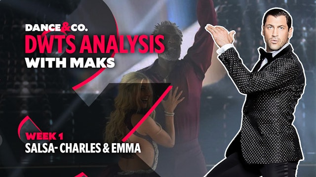DWTS ANALYSIS: Week 1 - Charles Oakley & Emma Slater's Salsa