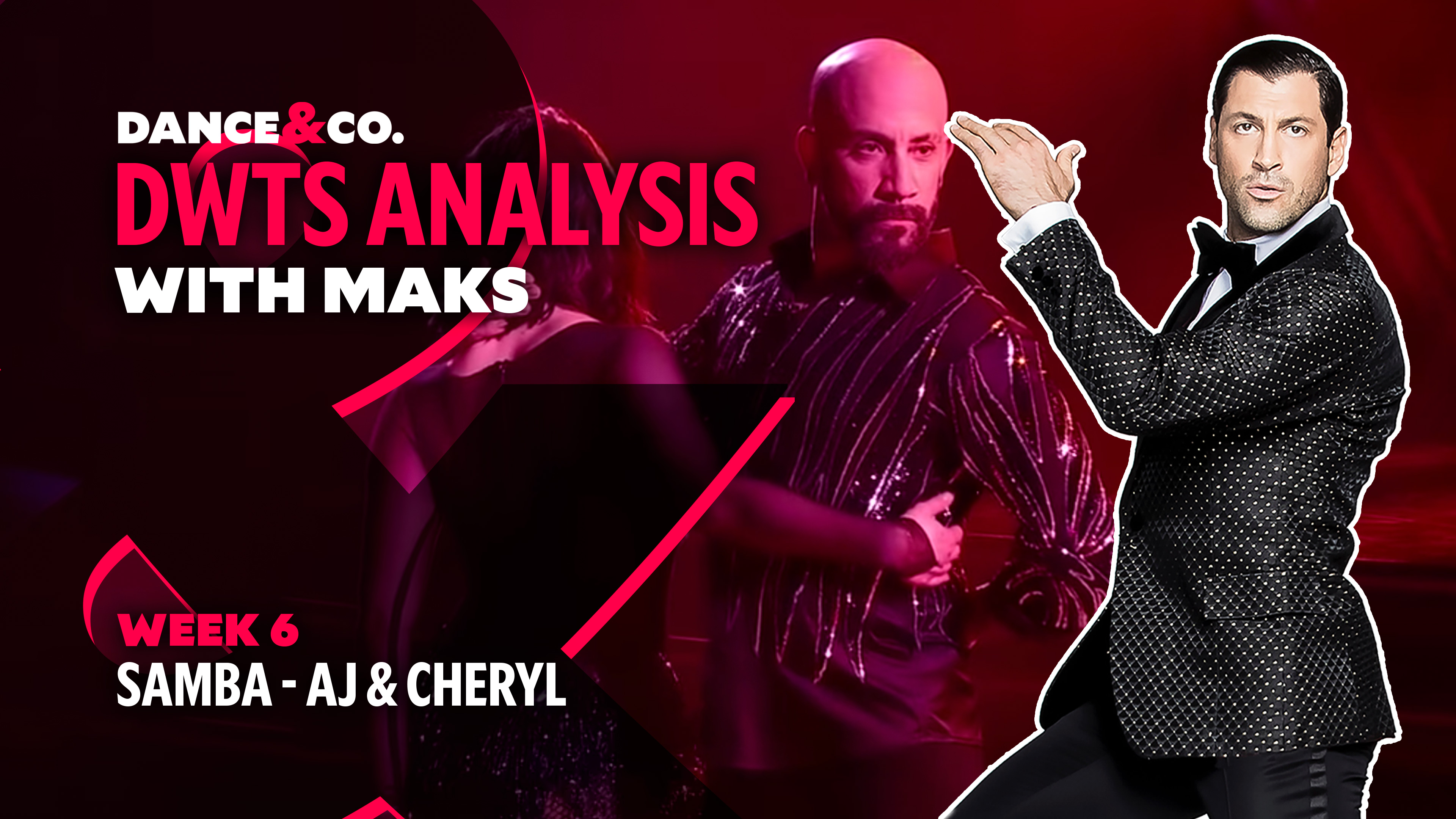 DWTS MAKS ANALYSIS: Week 6 - AJ Mclean & Cheryl Burke's Samba