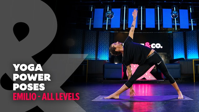 Emilio - Power Yoga Poses - All Levels