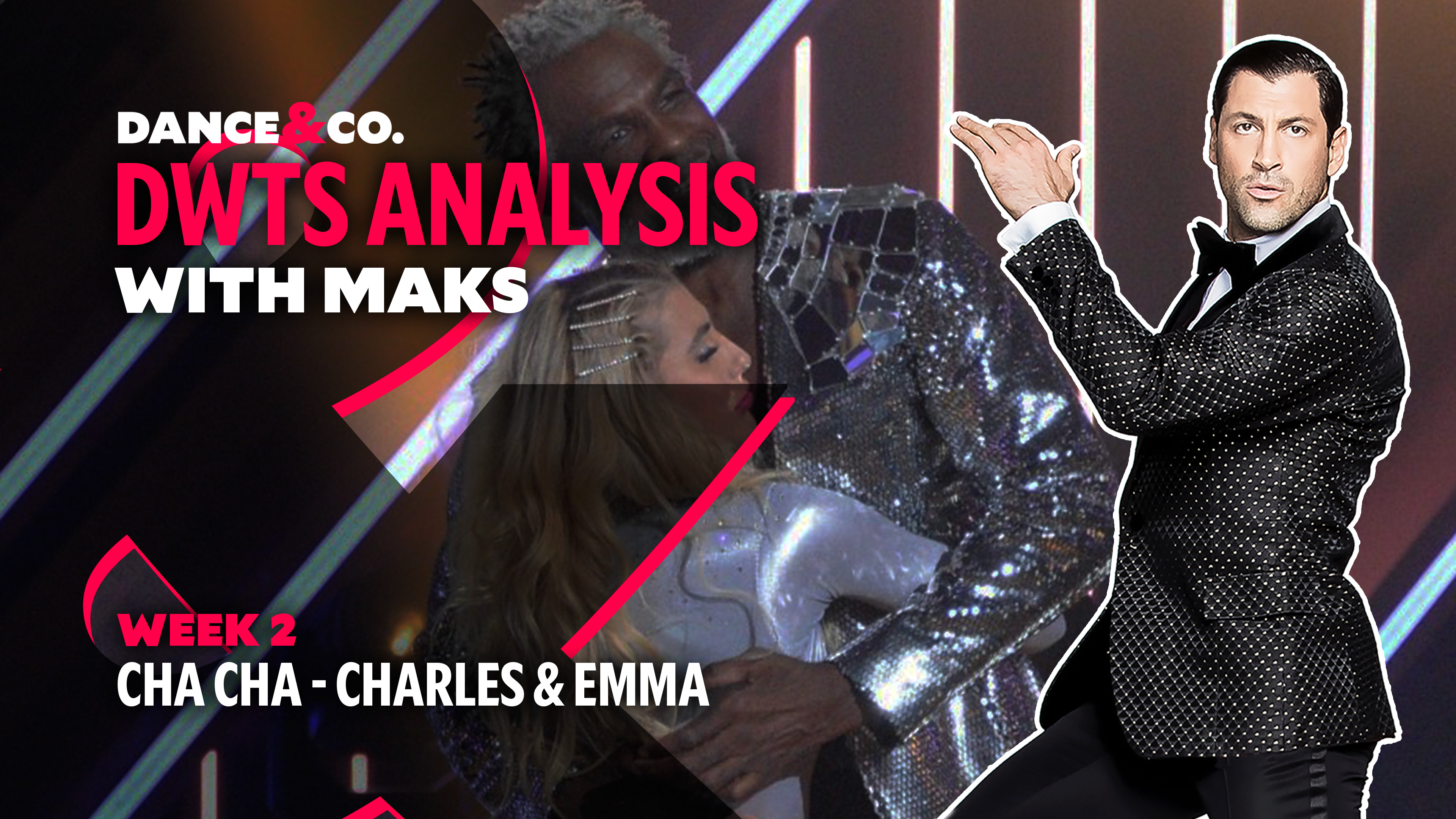 DWTS ANALYSIS: Week 2 - Charles Oakley & Emma Slater's Cha Cha