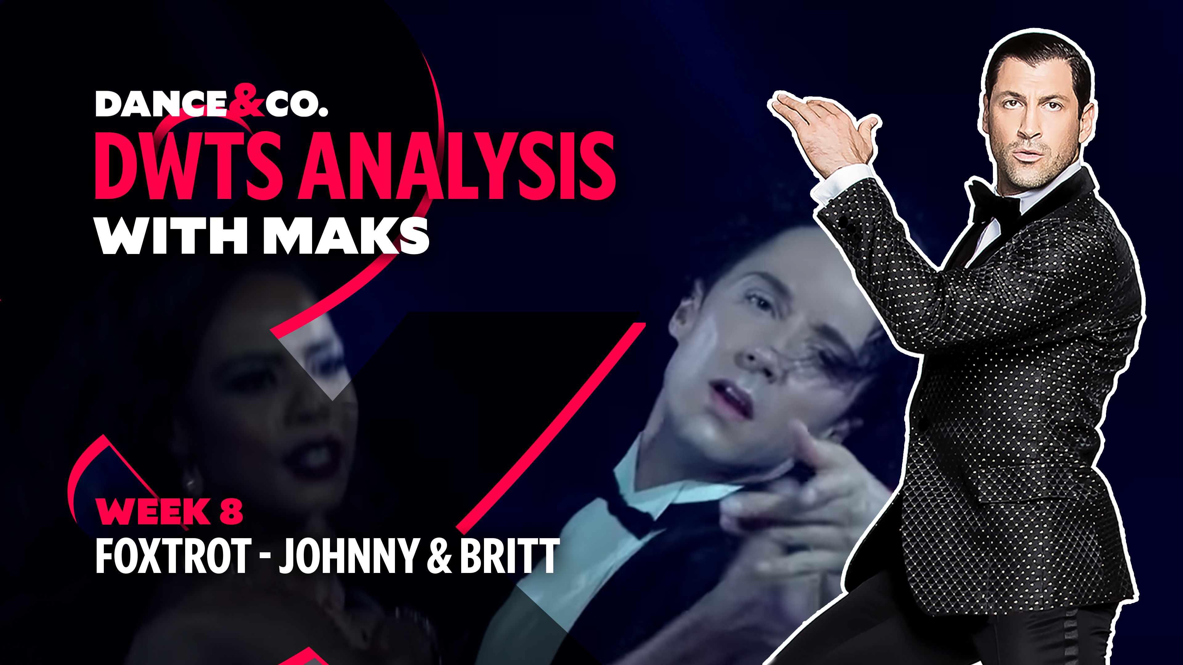 DWTS MAKS ANALYSIS: Week 8 - Johnny Weir & Britt Stewart's Foxtrot