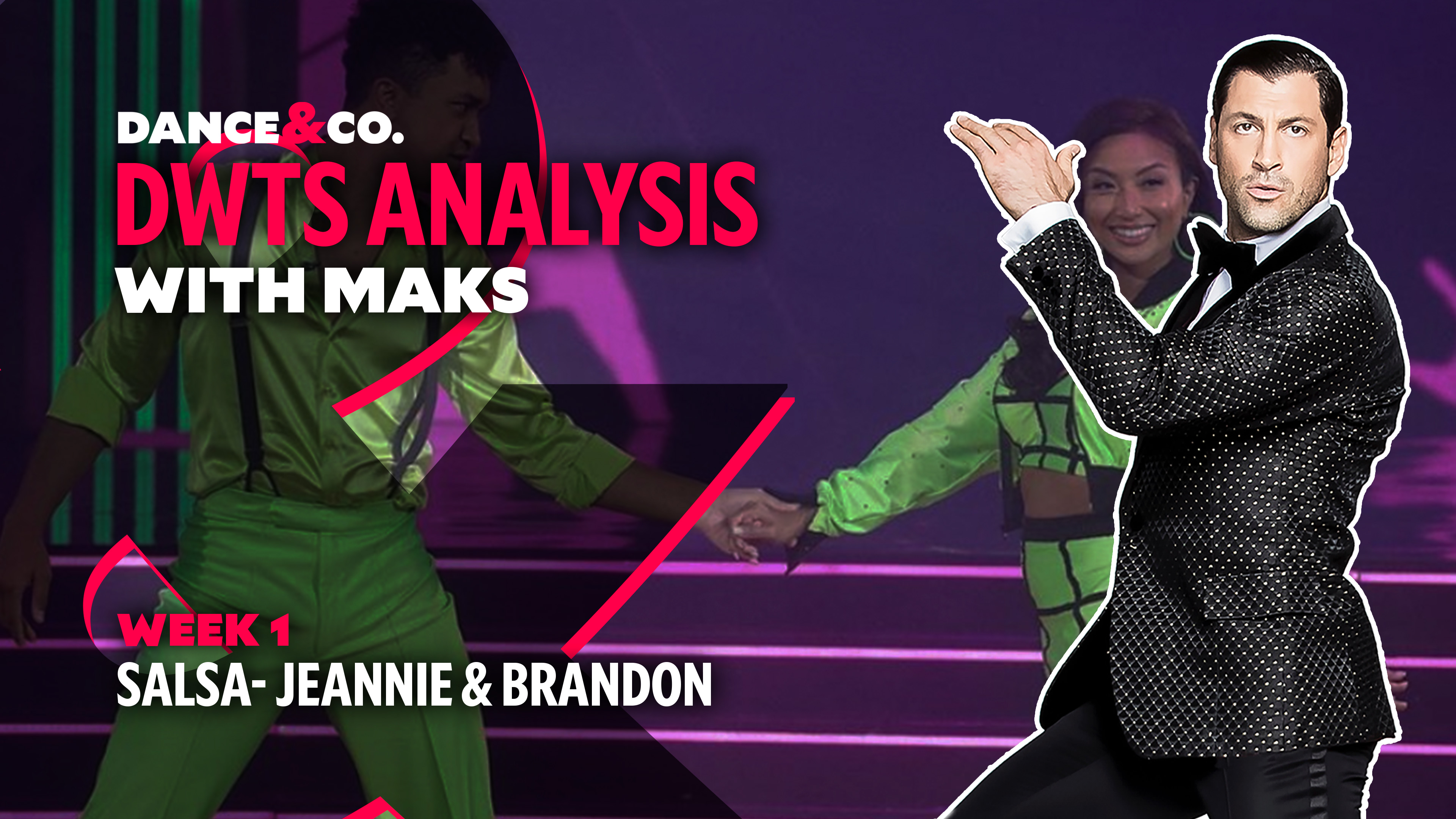 DWTS ANALYSIS: Week 1 - Jeannie Mai & Brandon Armstrong's Salsa