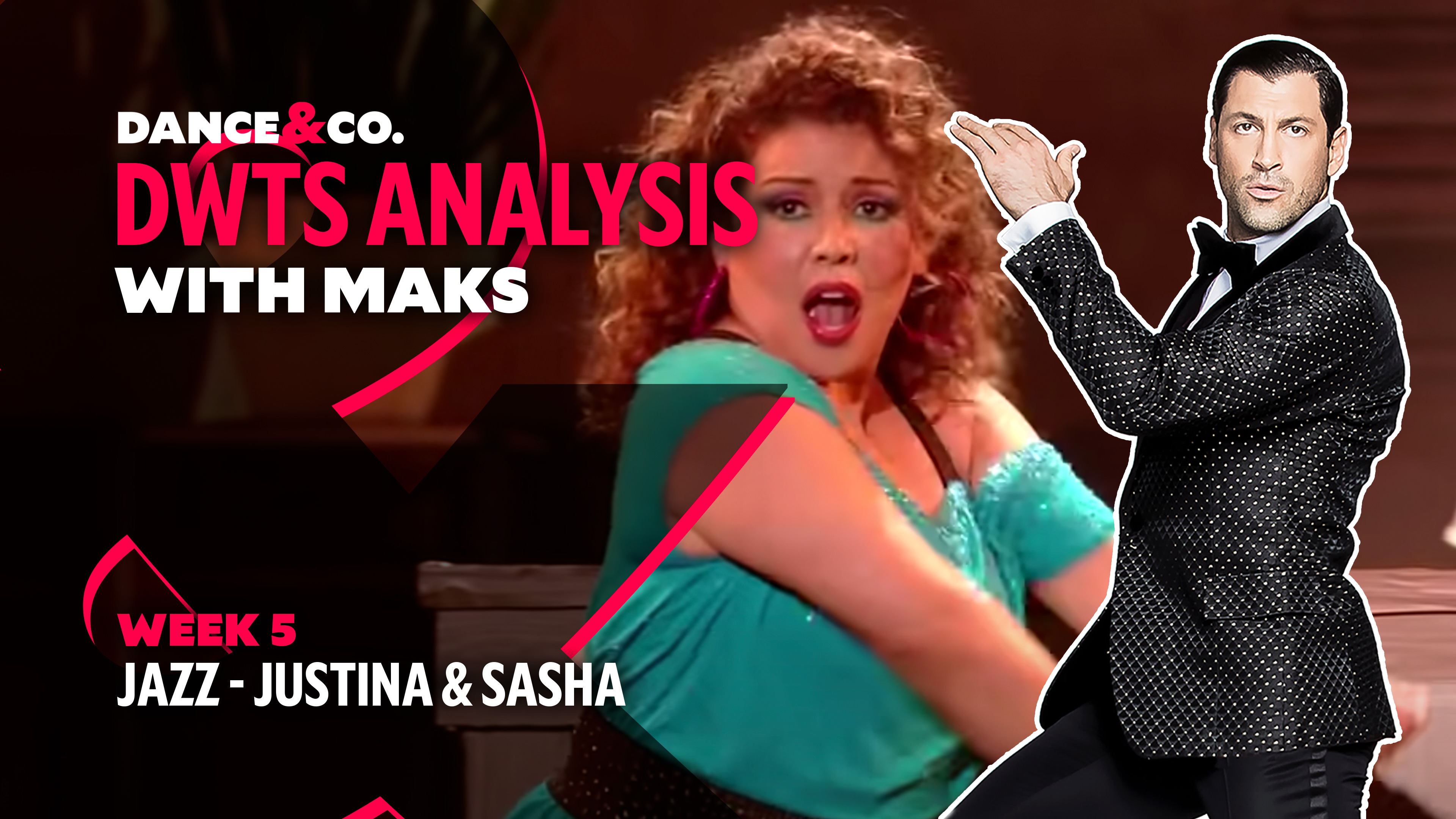 DWTS MAKS ANALYSIS: Week 5 - Justina Machado & Sasha Farber's Jazz