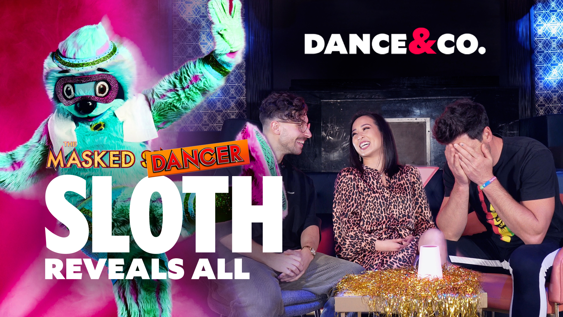 MASKED DANCER's SLOTH REVEALS ALL ft. Maks, Koko, & Kiki