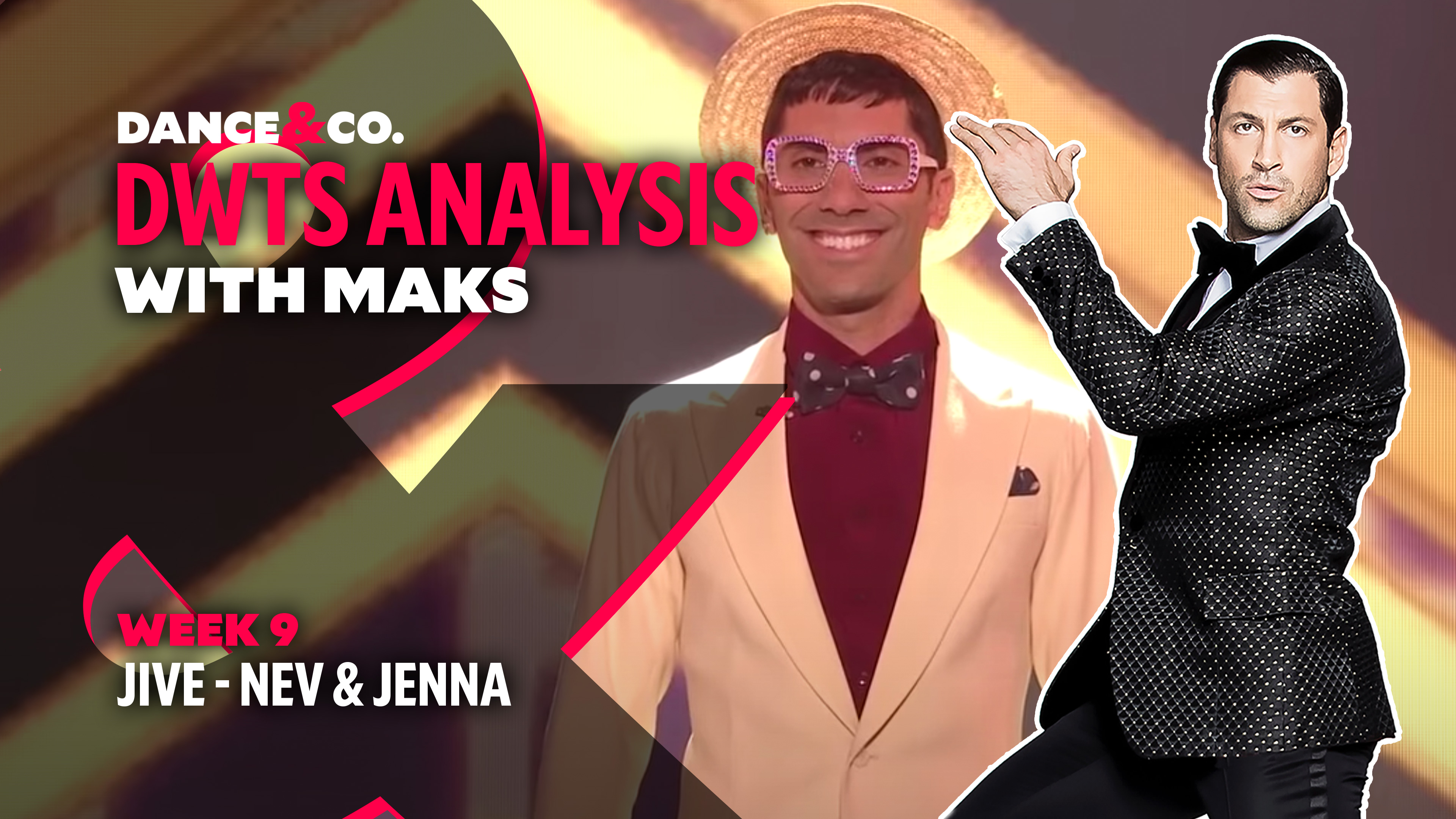 DWTS MAKS ANALYSIS: Week 9 - Nev Schulman & Jenna Johnson's Jive