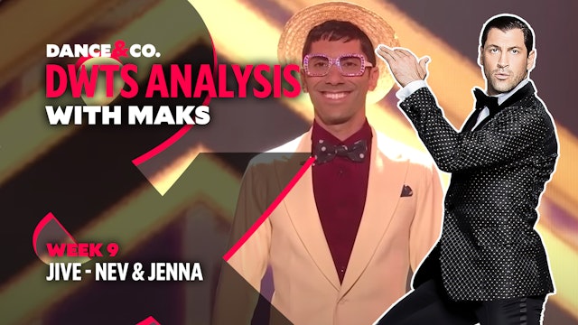 DWTS MAKS ANALYSIS: Week 9 - Nev Schulman & Jenna Johnson's Jive