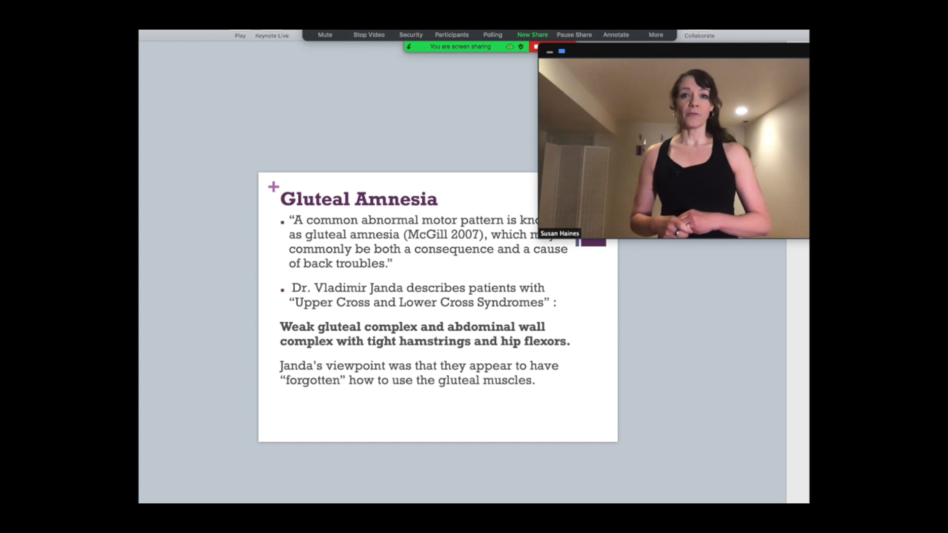 Dance Teacher's Workshop "What to do About the Butt?" 