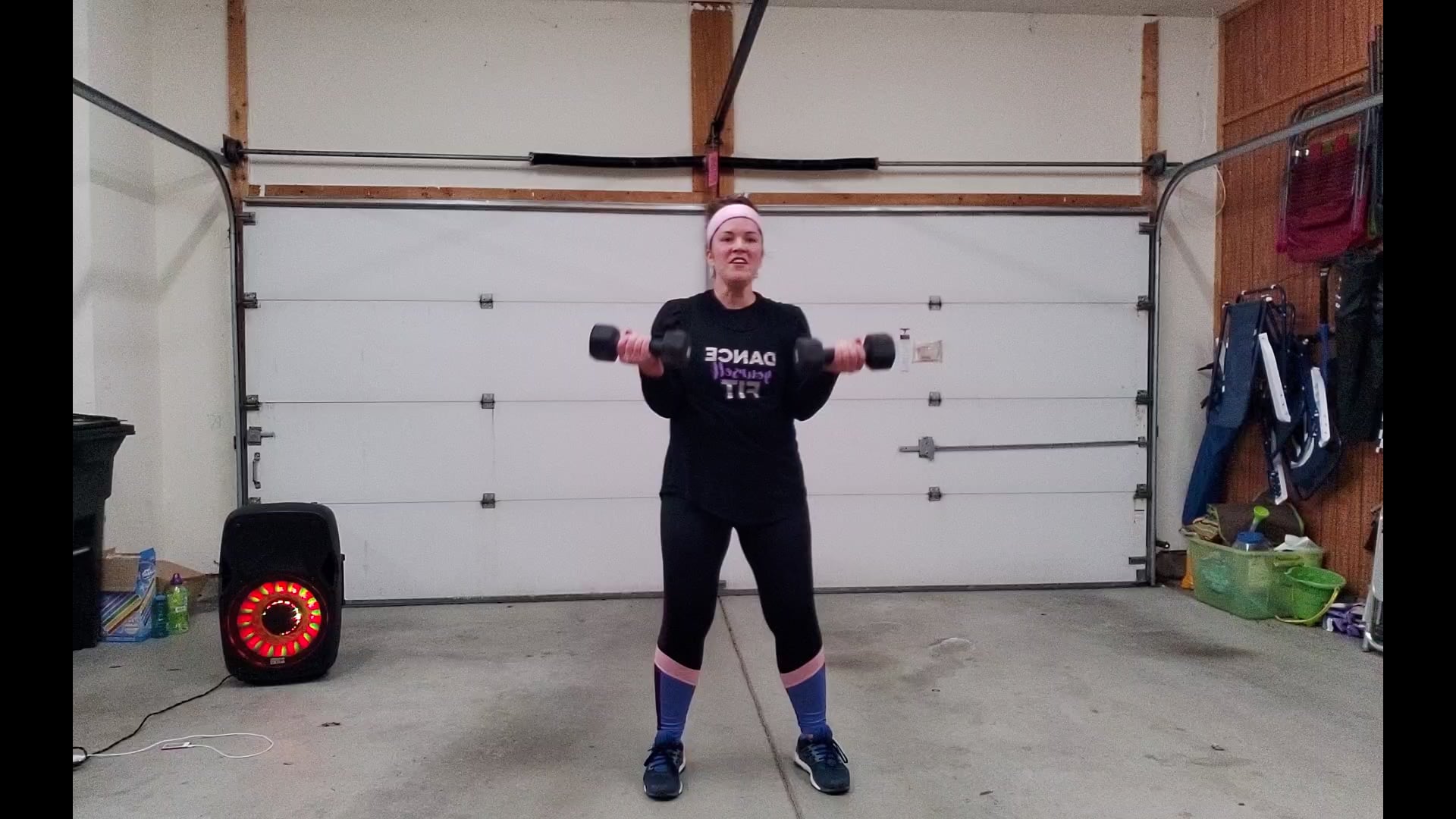 24 Minute Full Body Weights & Leg/Glutes/Stretch at end *7 NEW Songs! - 1/7/21 