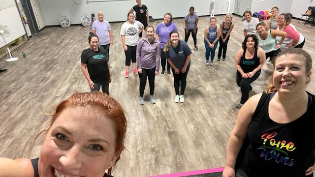 Dance Fit with Jennie and Lisa 3/7/22...