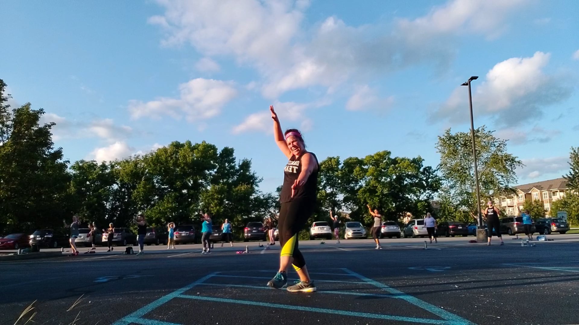 Part 2: Outdoor Class -  8/4/20 (weights between every song/or push-ups at home)