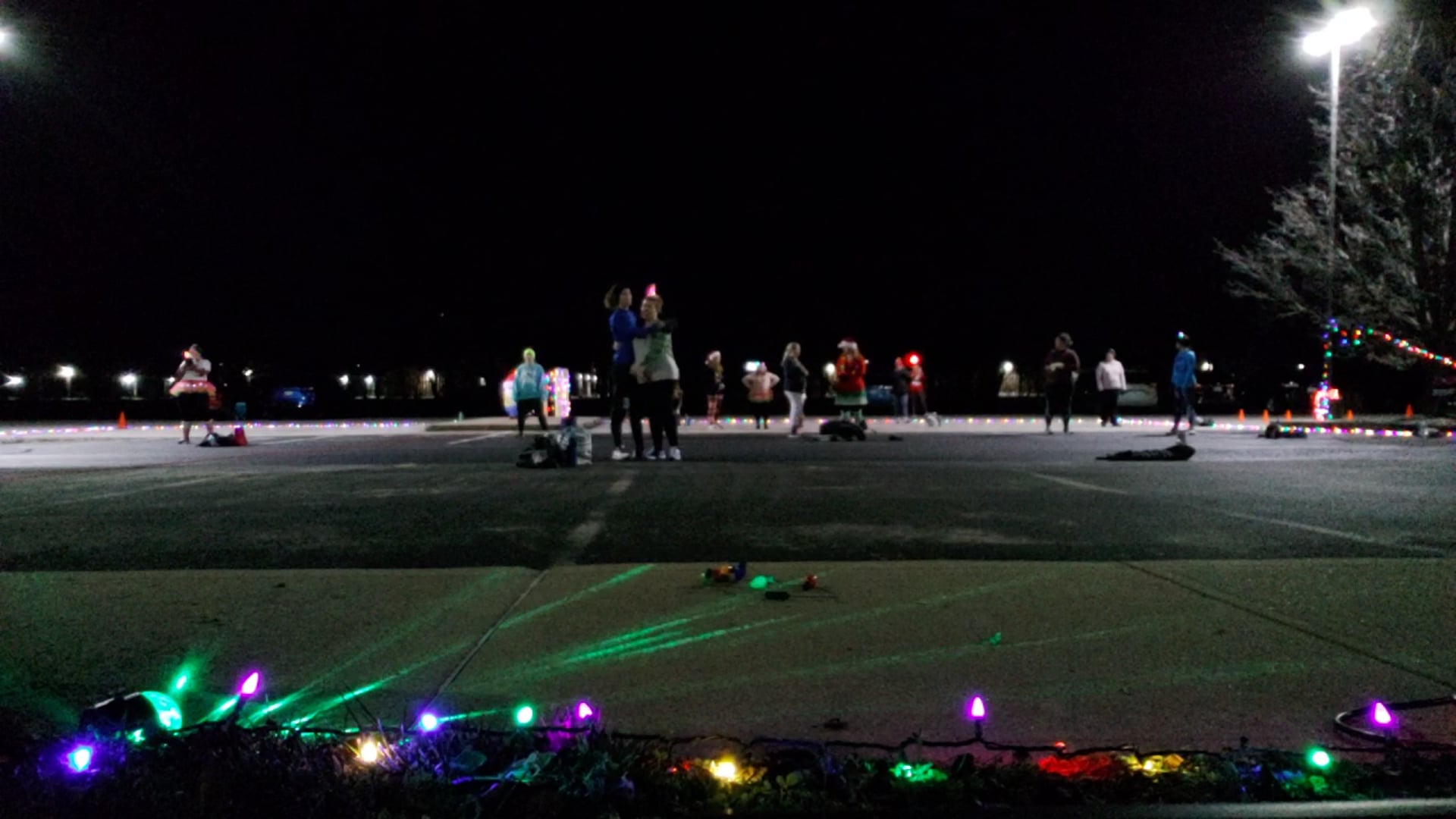 Part 2: Light Up the Night - speaker goes out, explicit Lil Jon comes on. Fun.