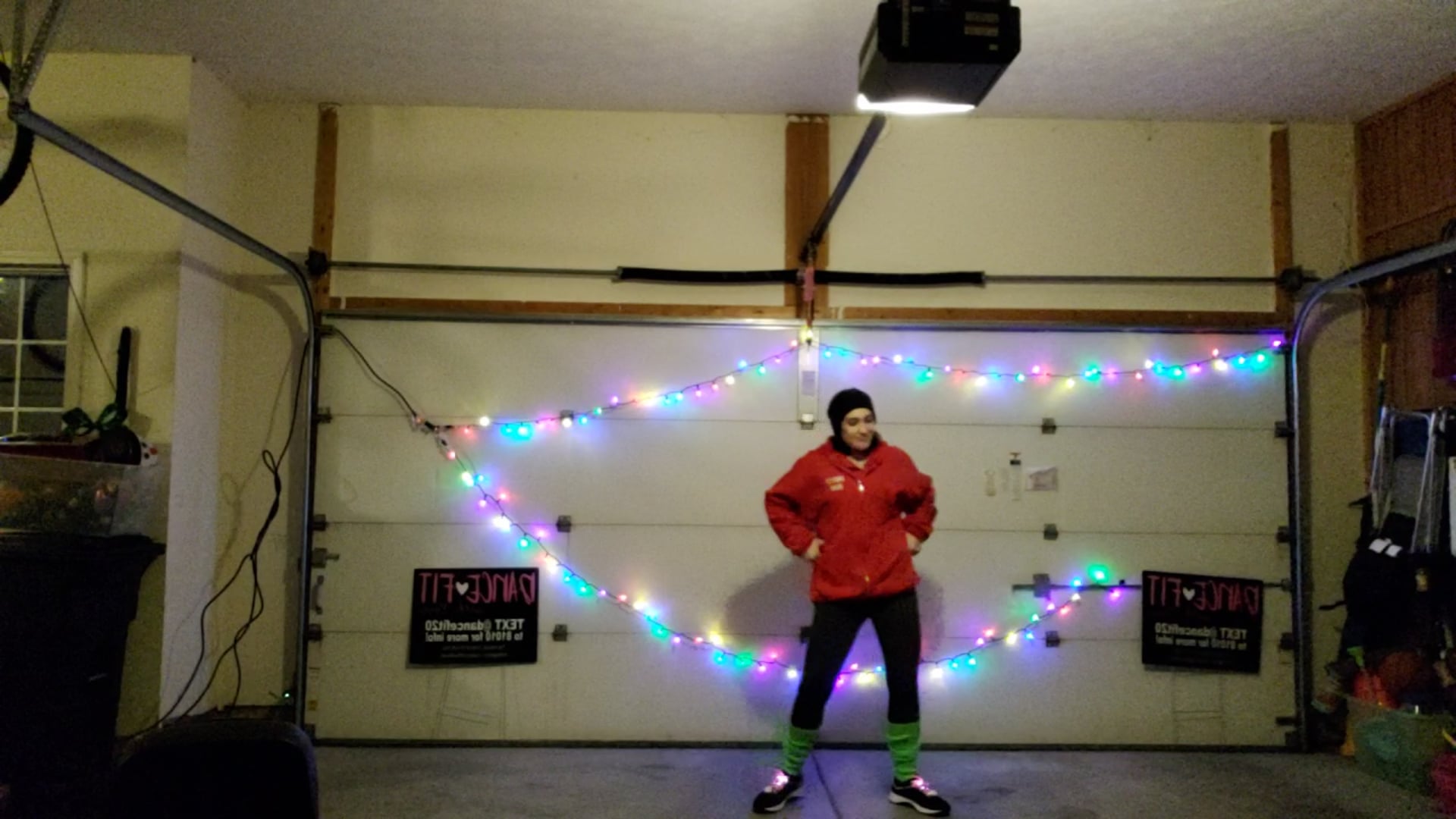 Part 1: Kendra's Live Class filmed in Erin's garage  -12/1/20 *NEW FERGIE SONG!