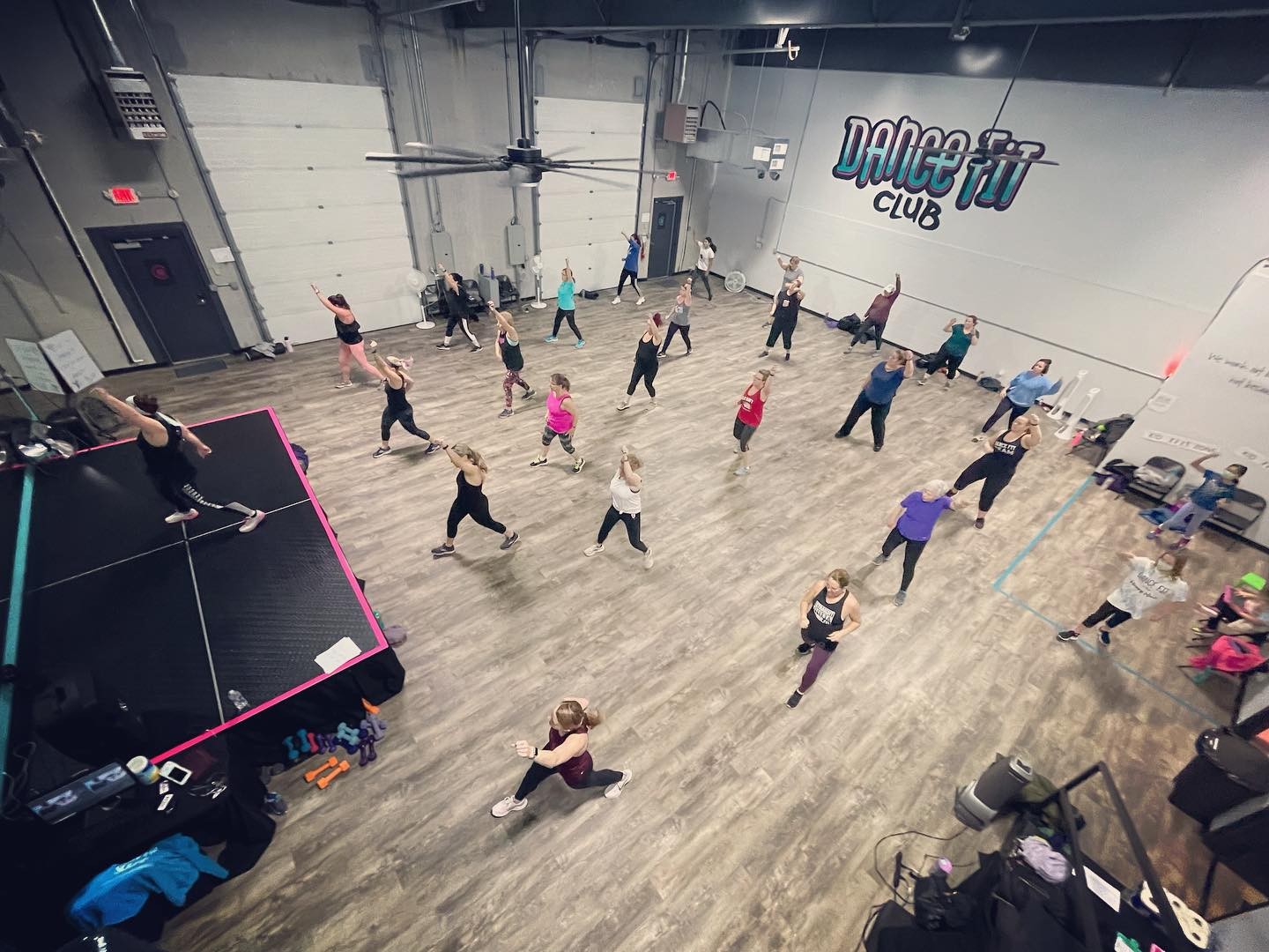 Dance Fit + Lifting w/ Erin (between songs) - 8/30/22