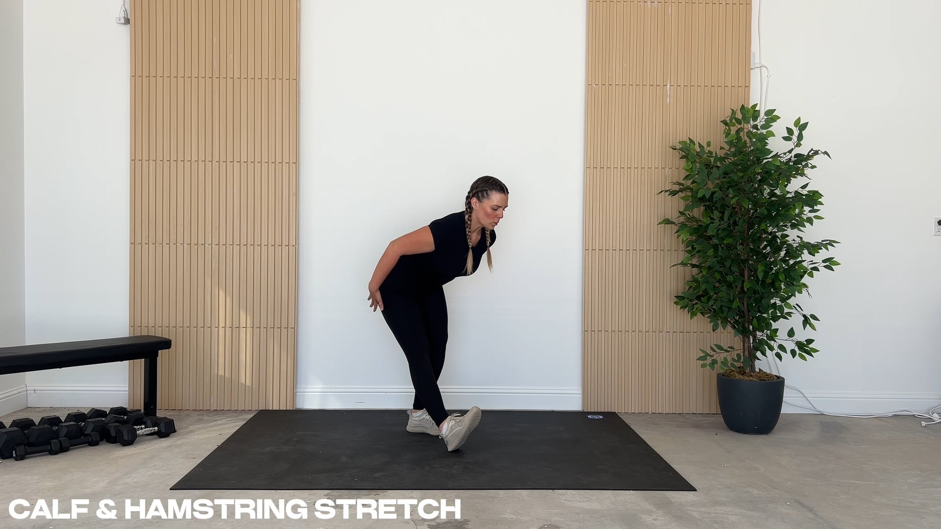 Calf & Hamstring Stretch