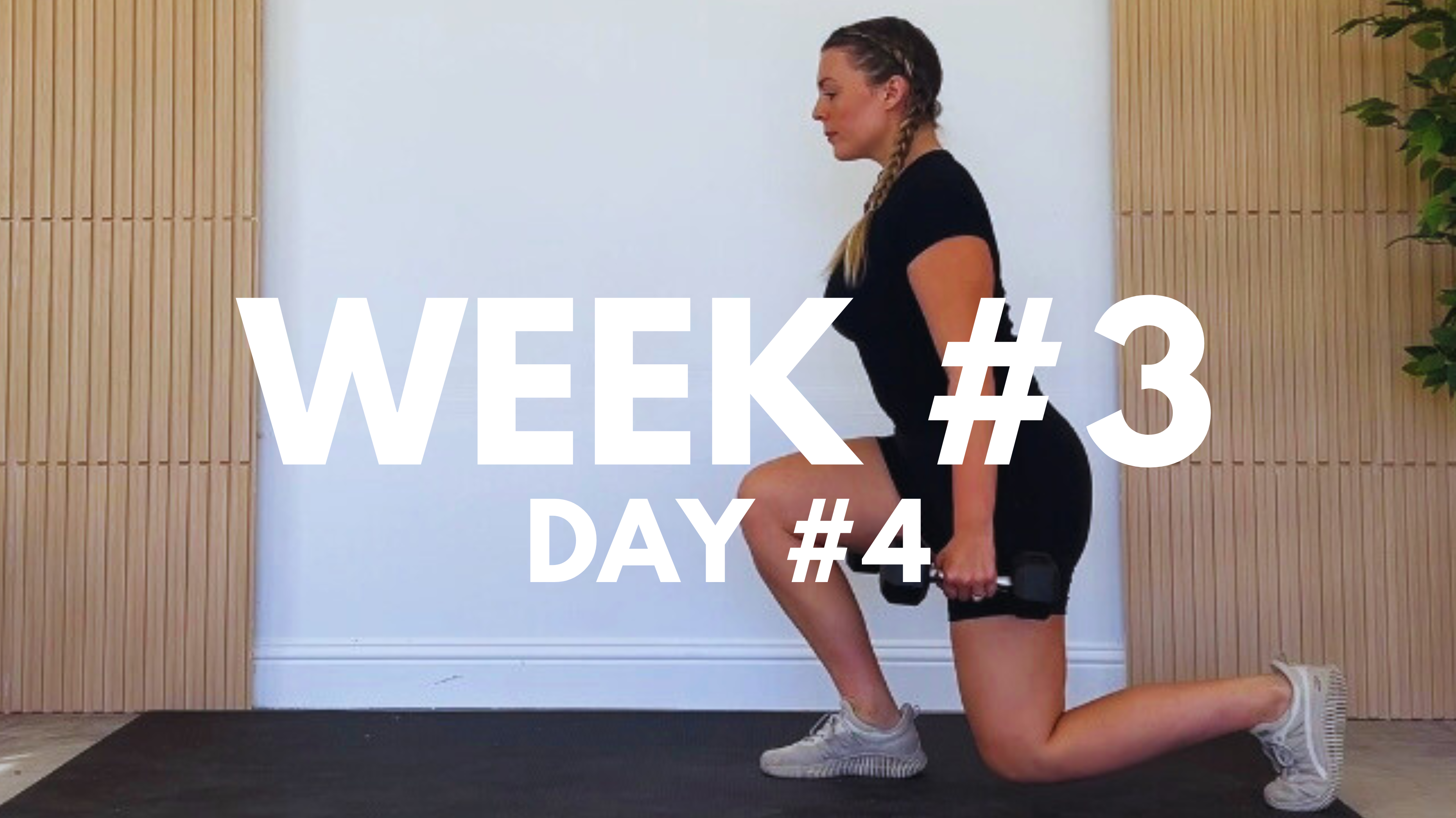 WEEK #3 / DAY #4: LOW IMPACT CARDIO