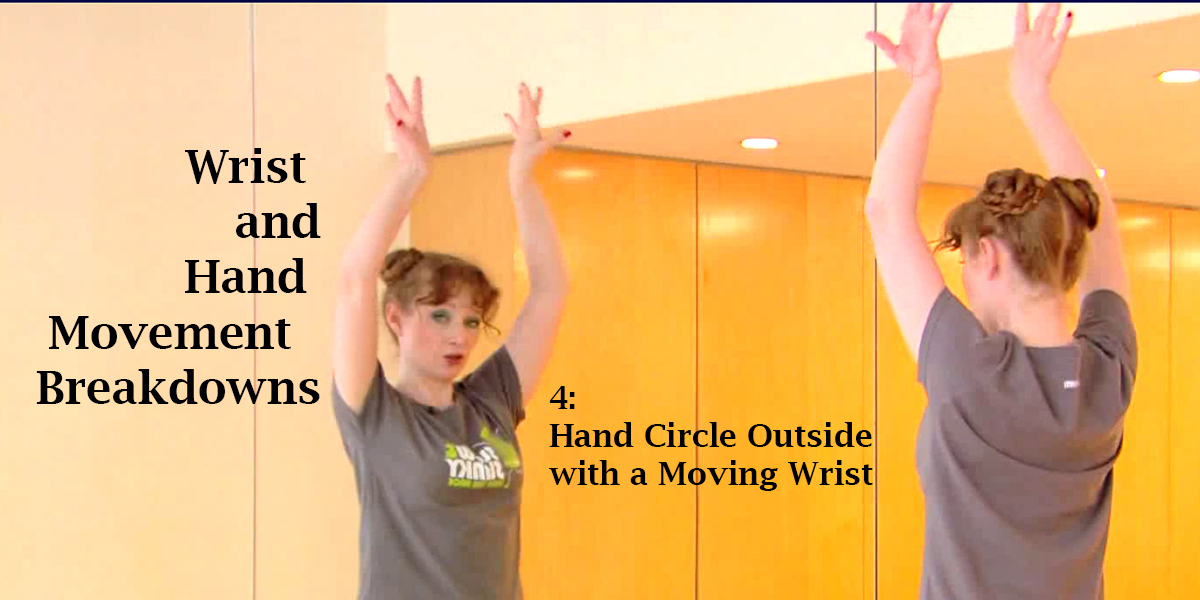 Wrist and Hand Movement Breakdowns 4 of 7: Hand Circle Outside with Moving Wrist
