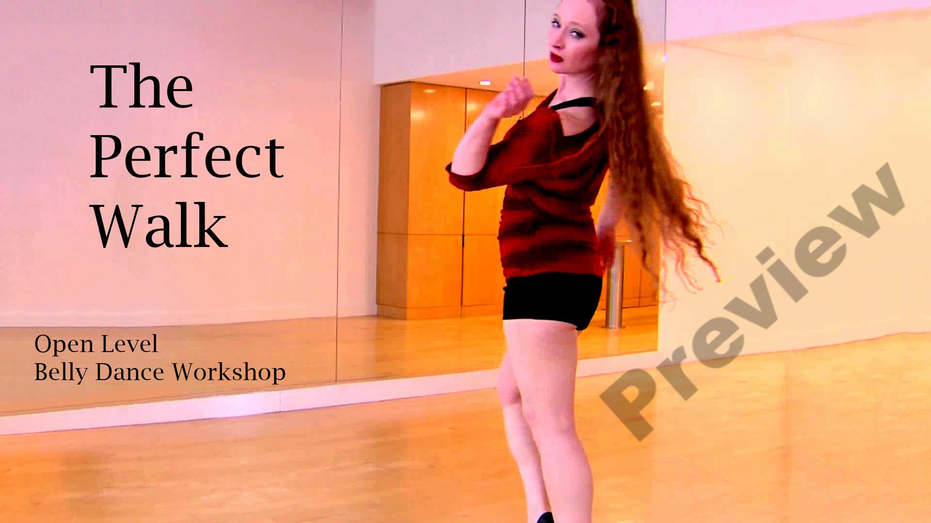 Preview: The Dancer's Perfect Walk Open Level Workshop
