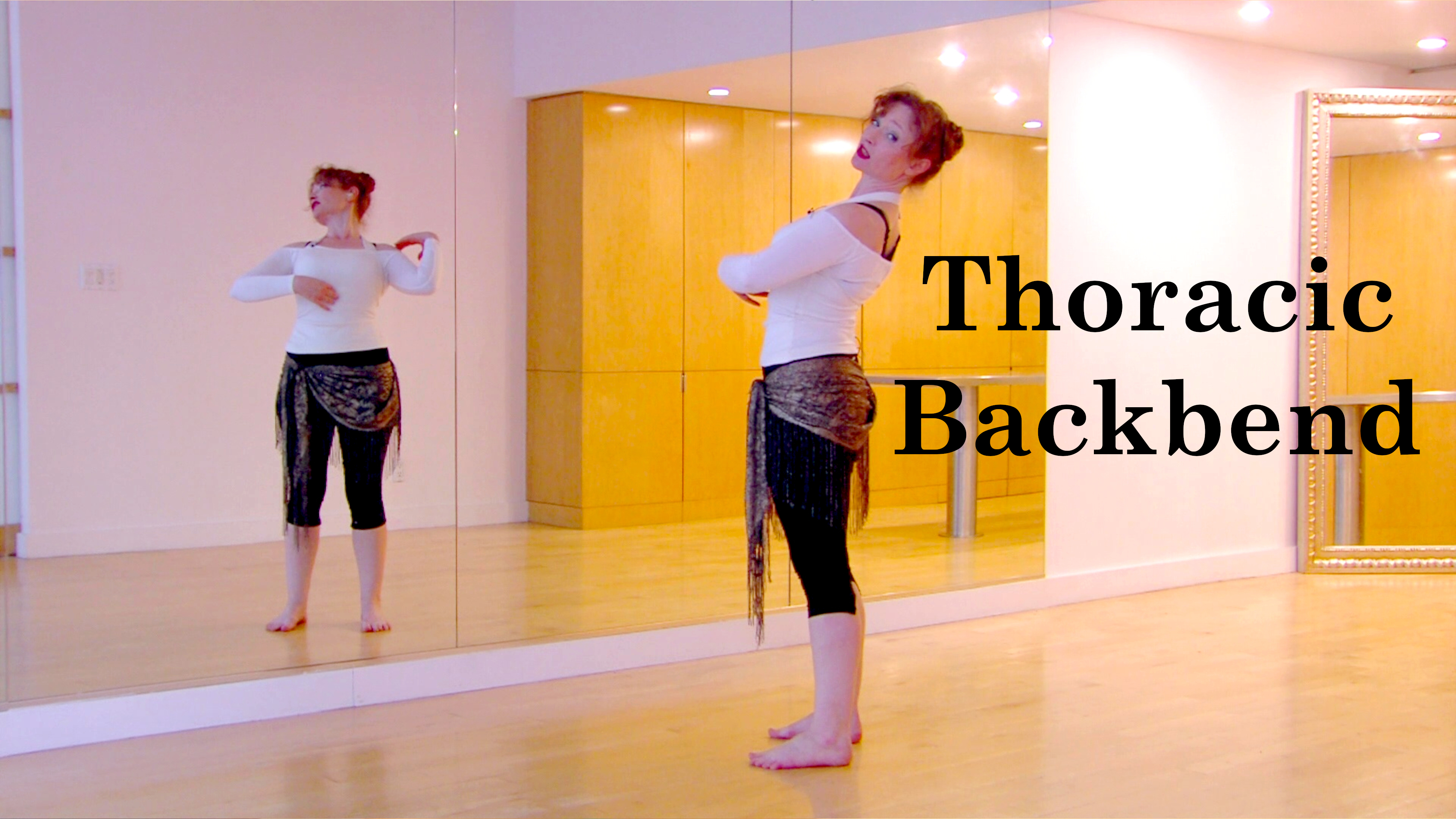 Rib Cage Isolations and Backbends: 4 Small Thoracic Backbend