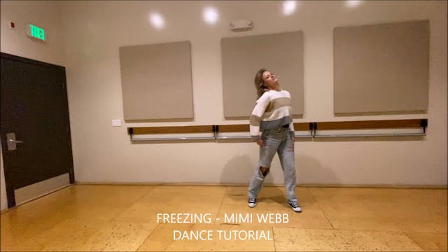 FREEZING DANCE TUTORIAL UPLOAD