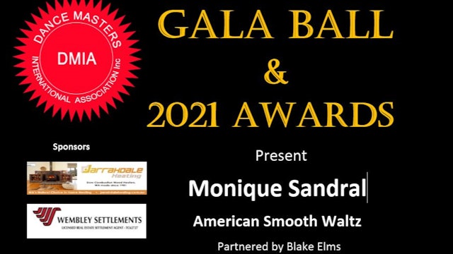 Monique Sandral American Smooth Waltz Showcase