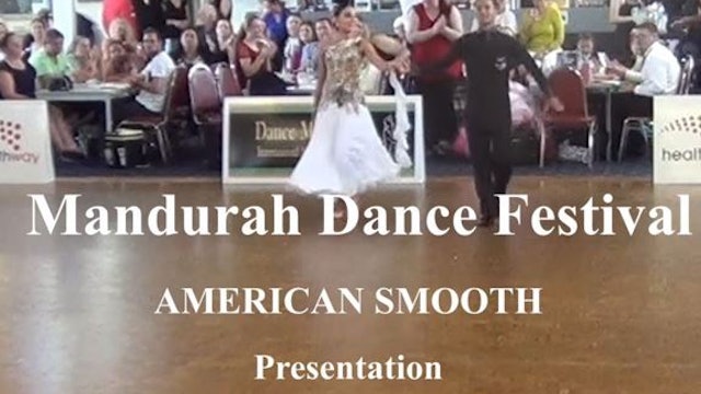 Mandurah Dance Festival American Smooth Tango Presentation