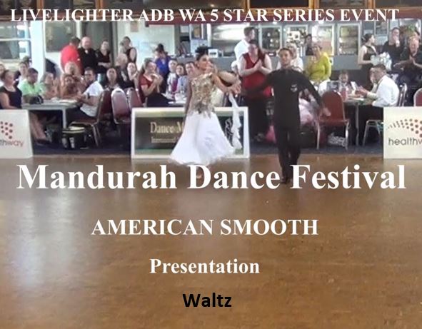 Mandurah Dance Festival American Smooth Waltz Presentation