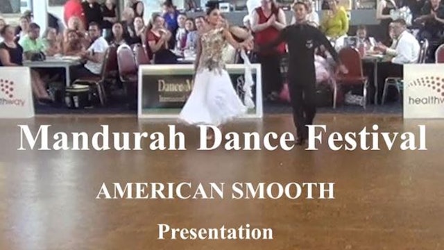 Mandurah Dance Festival American Smooth Waltz Presentation