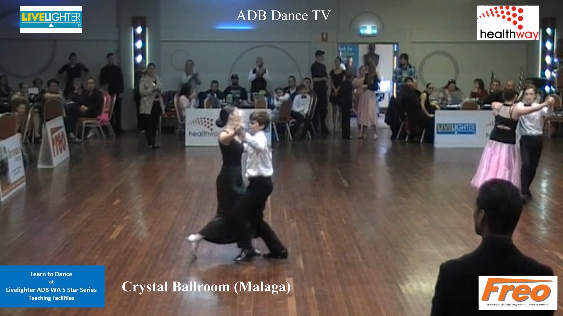 LIVELIGHTER Indian Pacific Junior I & II E Grade Ballroom