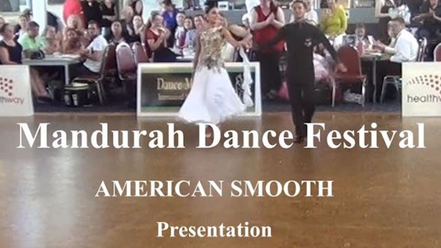 Mandurah Dance Festival American Smooth Viennese Waltz Presentation
