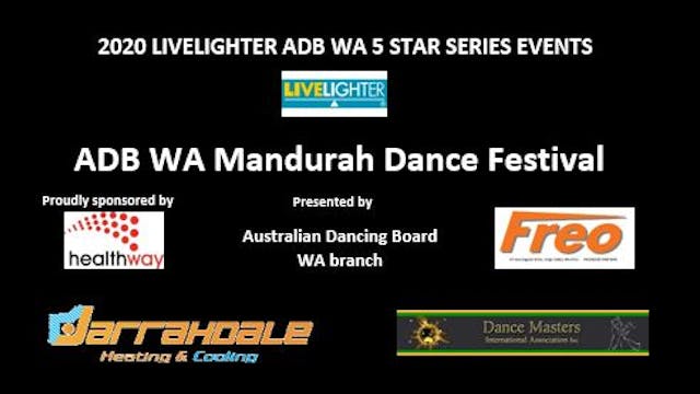 2020 LIVELIGHTER ADB WA Mandurah Dance Festival