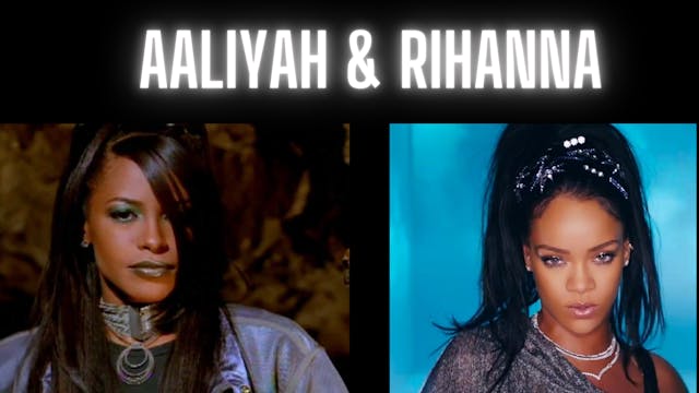 Aaliyah & Rihanna