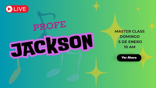 60 min | Master Class | Jackson Coffe...
