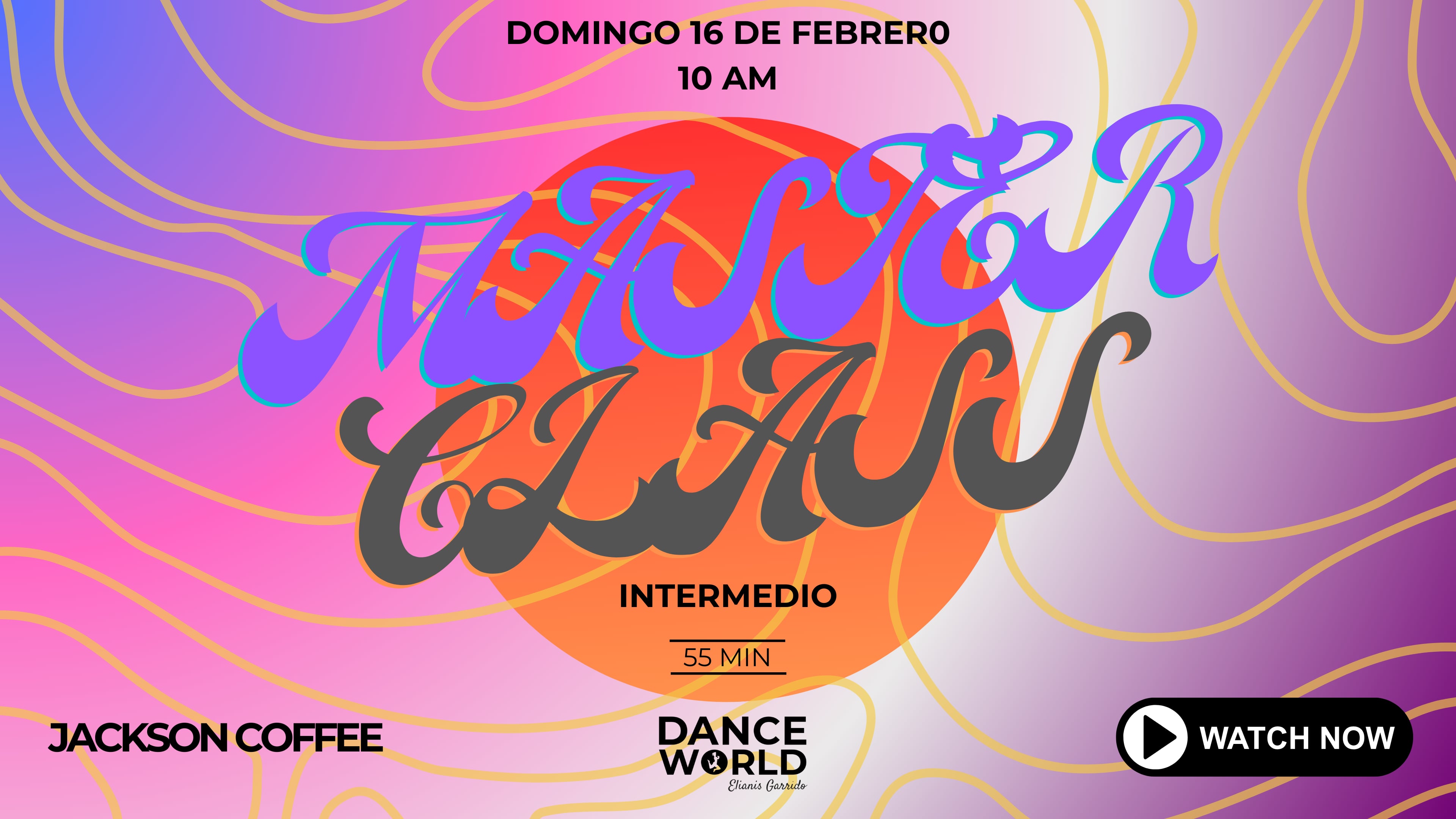60 min | Master class de domingo | Jackson Coffee | Intermedio