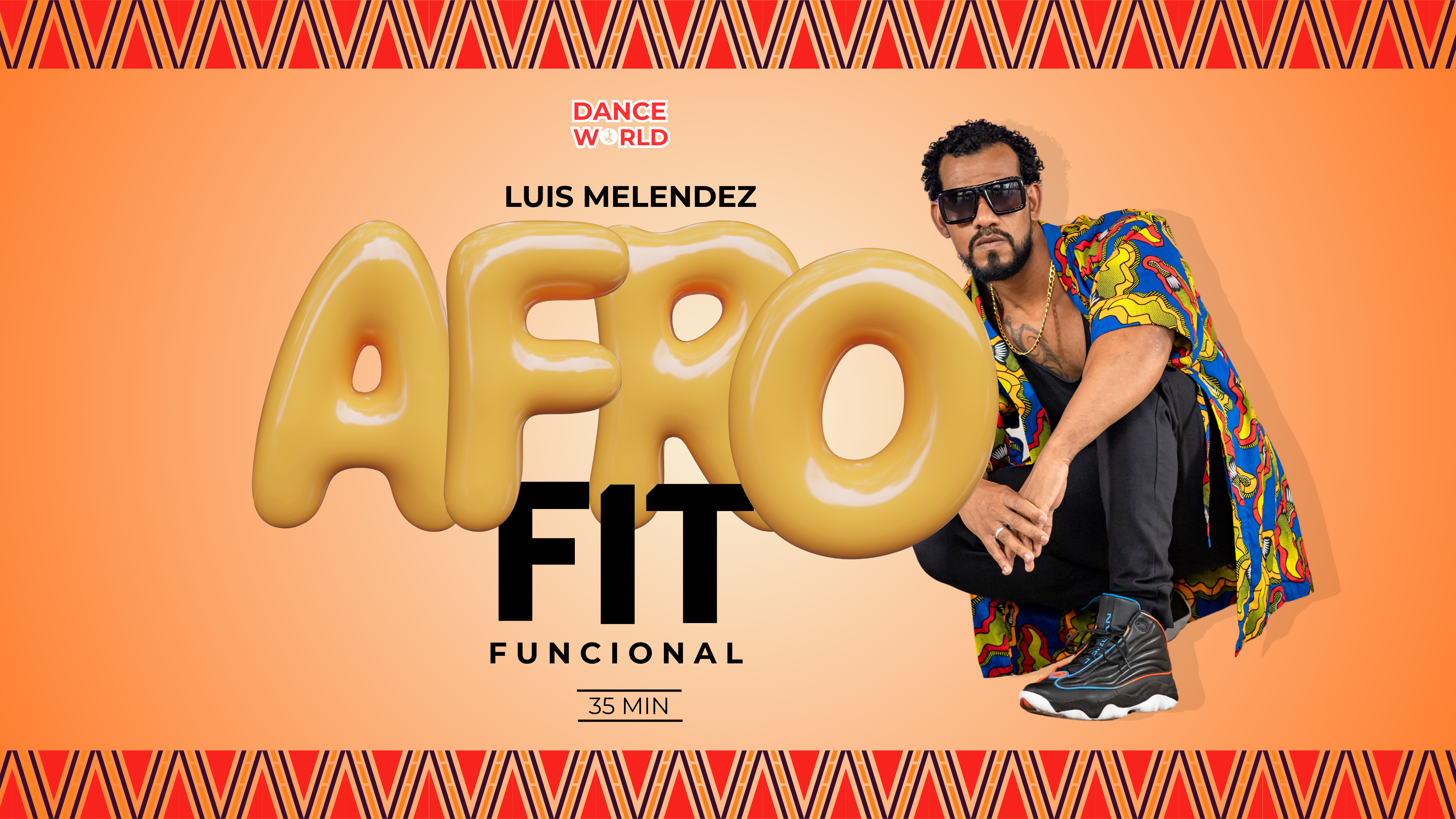 35 min l Luis Melendez | Afro Fit | intermedio | 