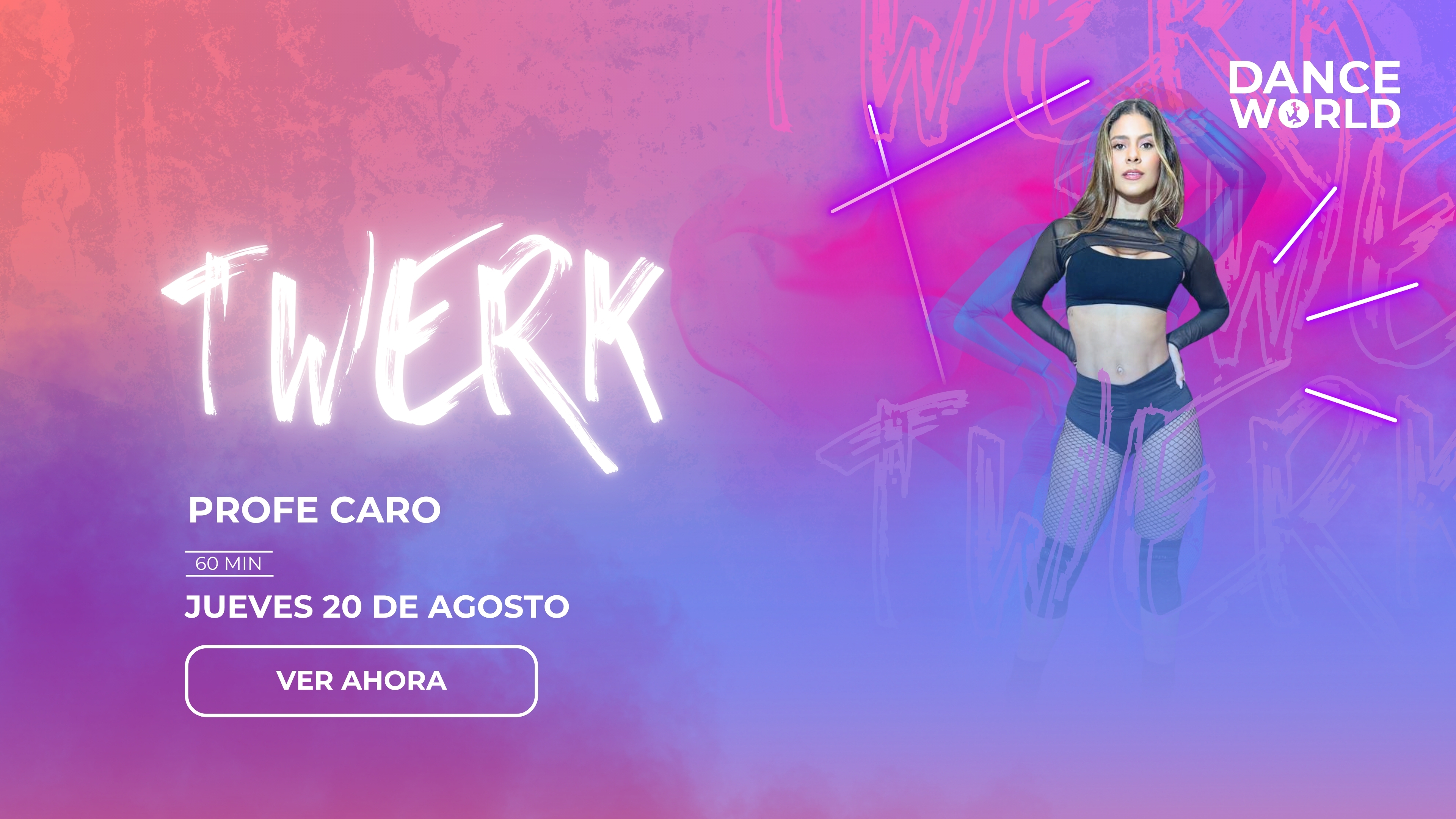 60 min | Twerk | Carolina Zapata | Agosto 20 - 08/20/2026, 23:30:42