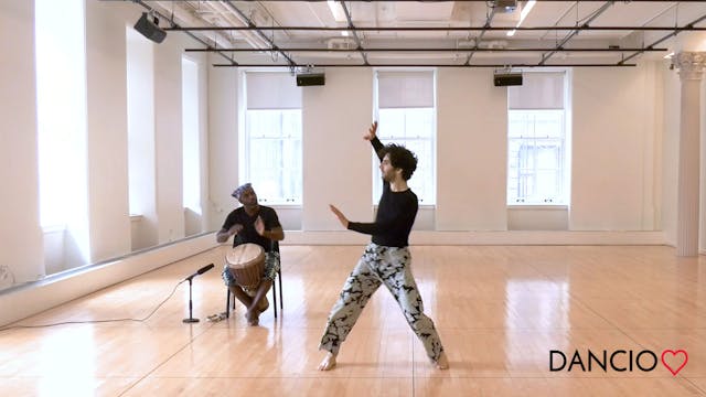 West African Dance with Maguette Camara | Beginner