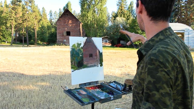 Summer Barn: Plein Air Painting with Daniel Keys