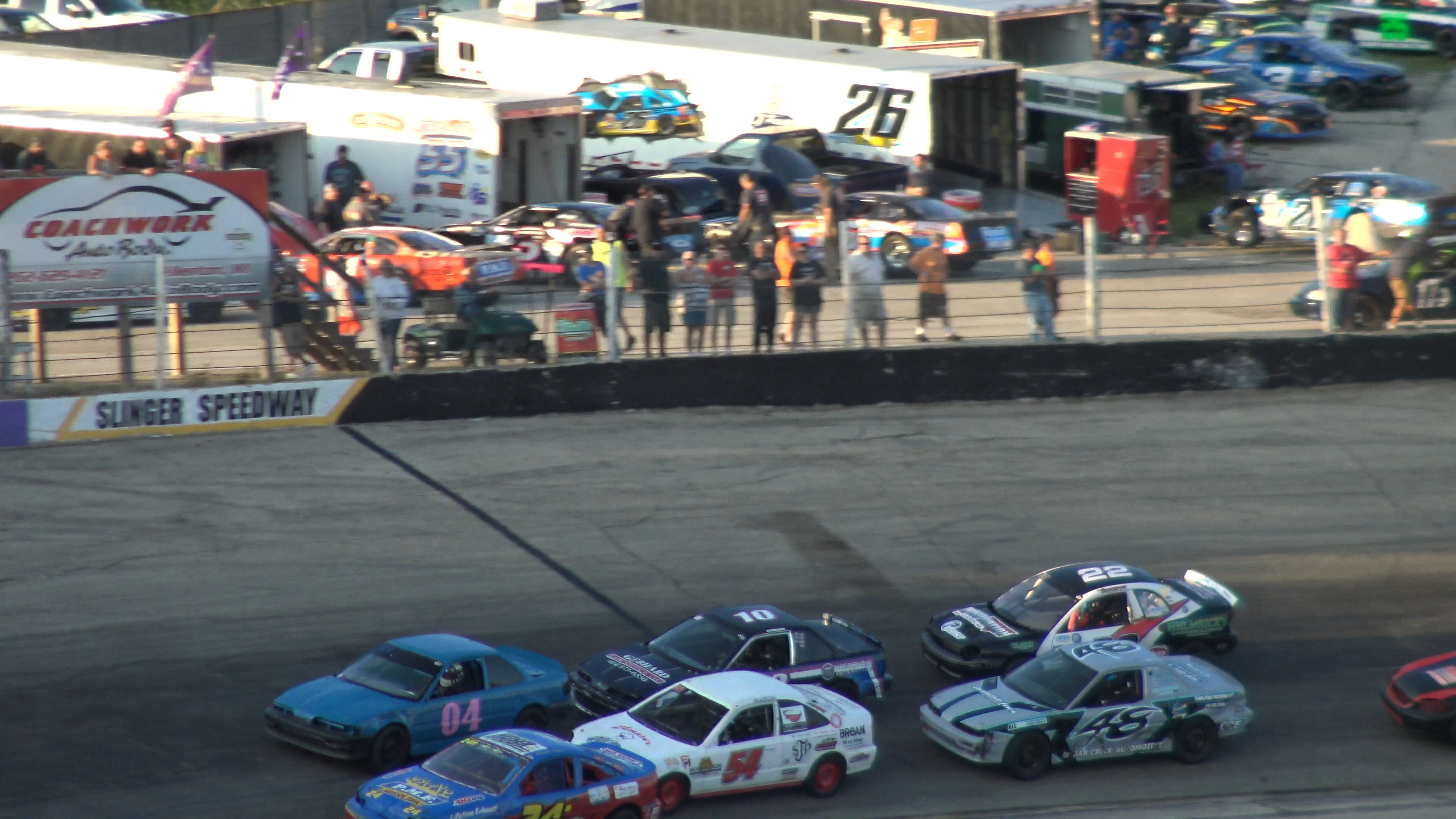 Slinger Speedway August 4 2019 Slinger Bee Heat 3