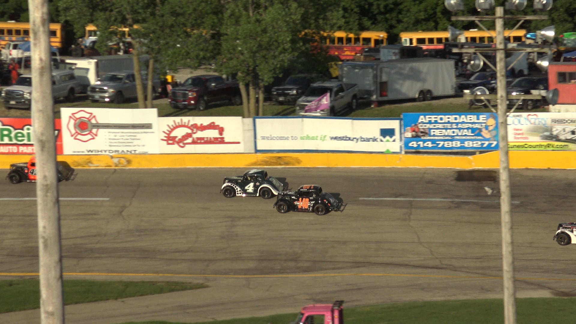 Slinger Speedway Legends Heat 3 July 12 2020