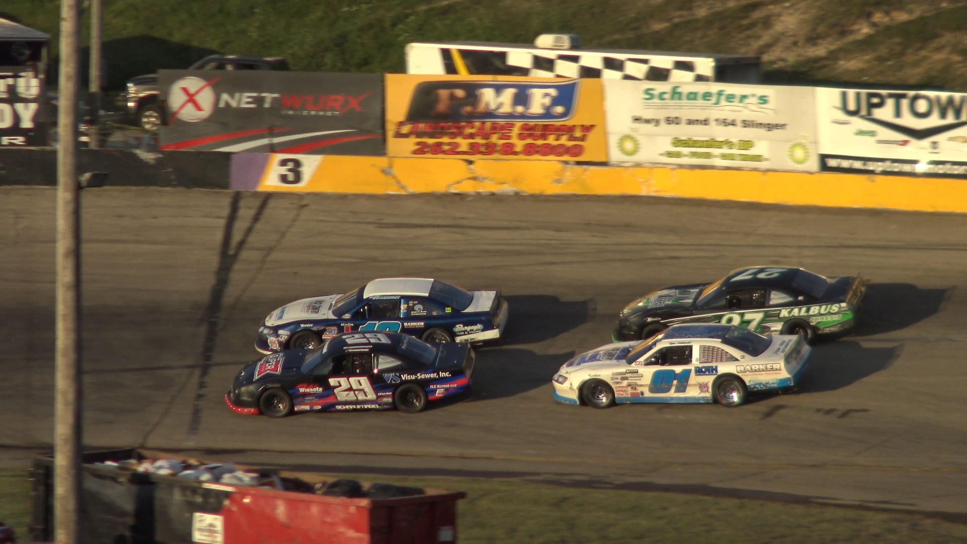 Slinger Speedway sportsman heat 2 August 16 2020