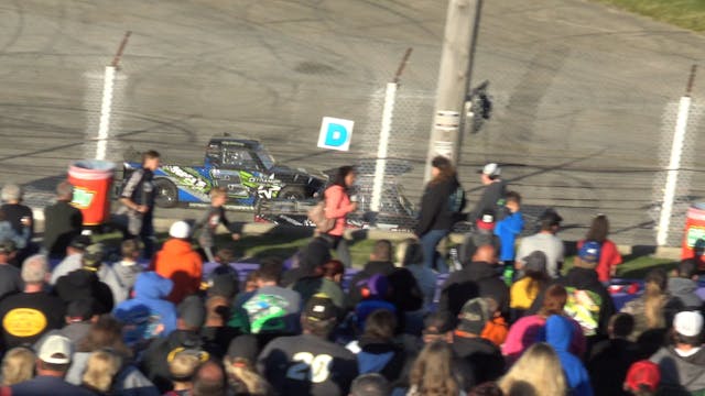 Slinger Speedway sport truck heat 2 J...